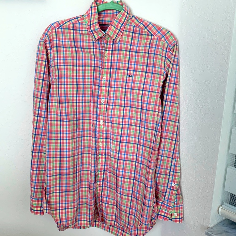 Vineyard Vines Whale Shirt Small